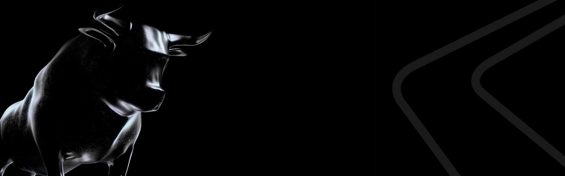 Stier mit Hintergrund