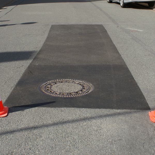 MSK Flüssig Asphalt - Anwendungsbeispiel Schacht 
